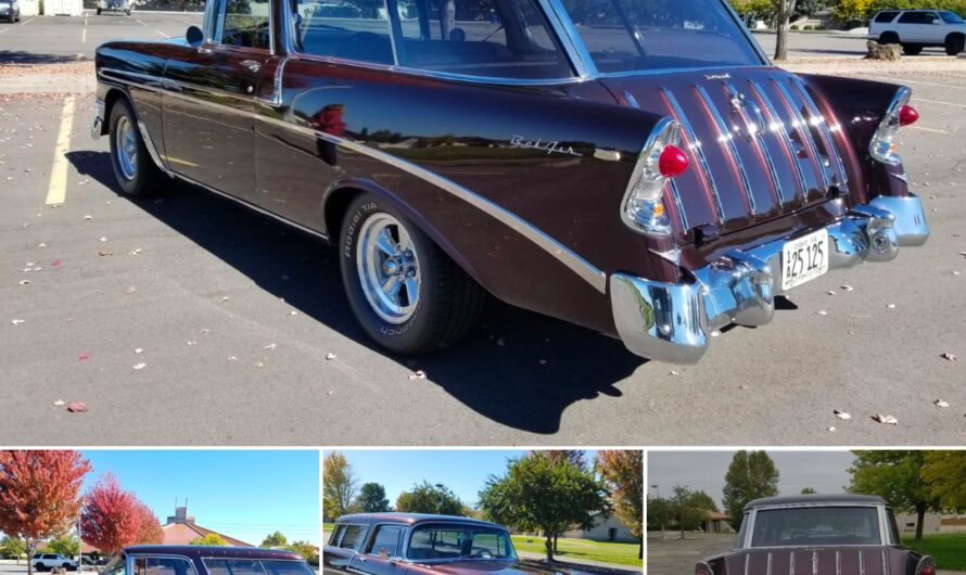 Unleashing Modern Muscle: The LS3-Powered 1956 Chevrolet Bel Air Nomad Revival