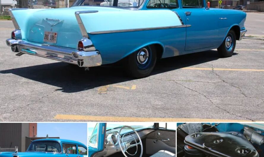 Dual Quad 283/3-Speed: Refurbished 1957 Chevrolet 150