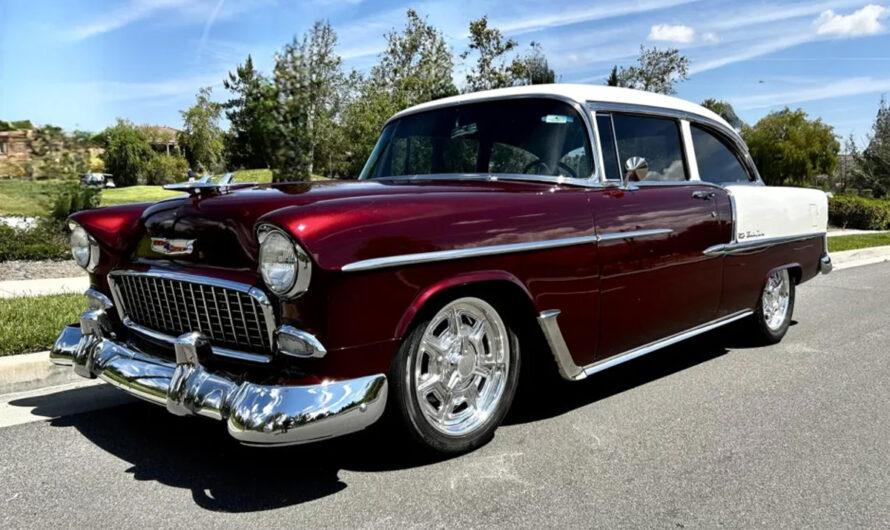 Unleashing the Legend: Supercharged LS3-Powered 1955 Chevrolet Bel Air 2-Door Sedan