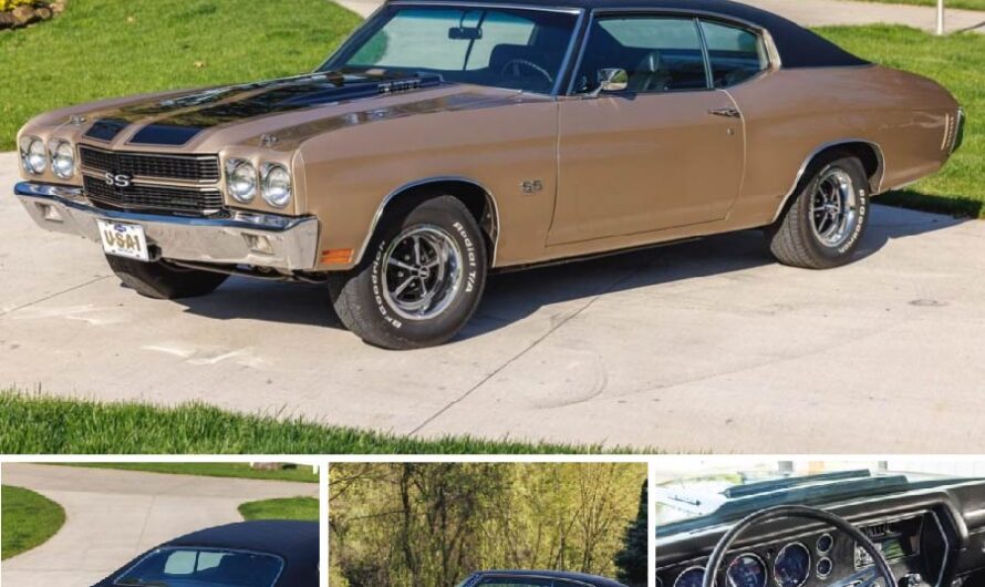 454-Powered 1970 Chevrolet Chevelle Malibu Sport Coupe