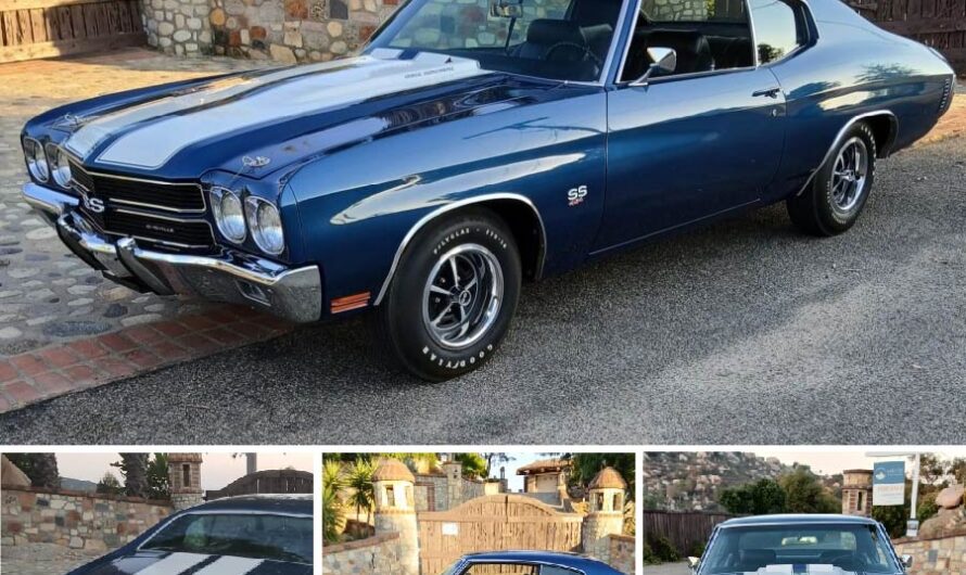 454-Powered 1970 Chevrolet Chevelle Malibu Sport Coupe 4-Speed