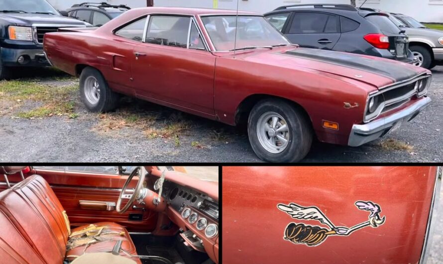 Rediscovered 1970 Plymouth Road Runner Unveils Striking Burnt Orange Paint Scheme