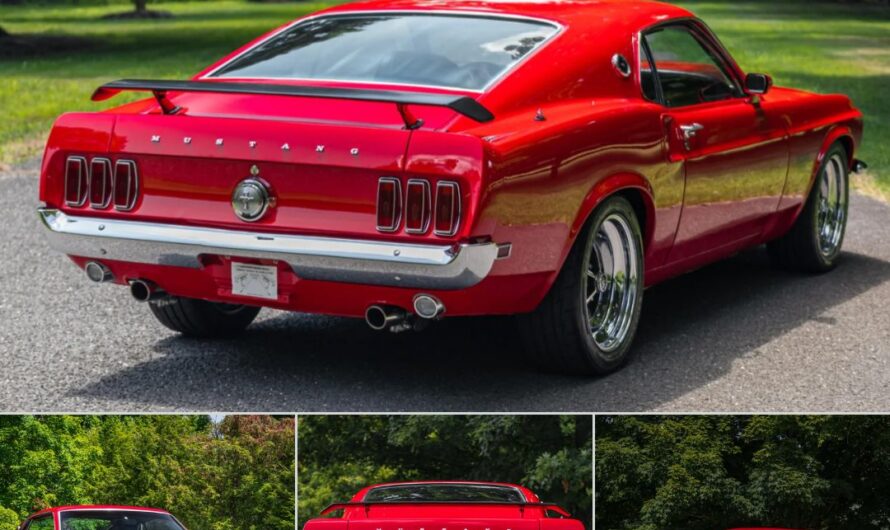 Reviving the Icon: The 1969 Ford Mustang Boss 521 R-Code Fastback