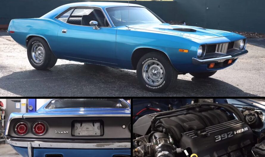 This Low-Key 1972 Plymouth ‘Cuda Packing a Sleek Modern HEMI Surprise!