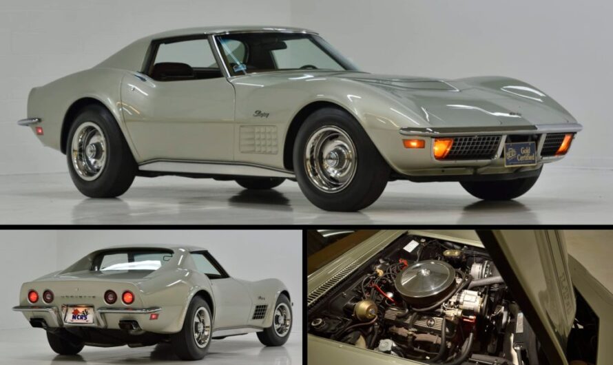 Rare Find: Pristine 1972 Chevy Corvette ZR1 Up for Auction!