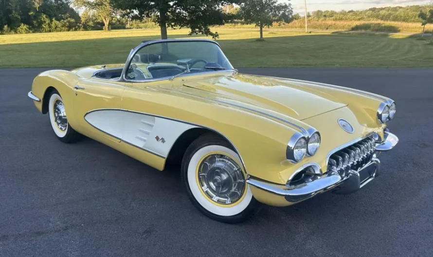 20-Years-Owned 1960 Chevrolet Corvette 283/230 4-Speed