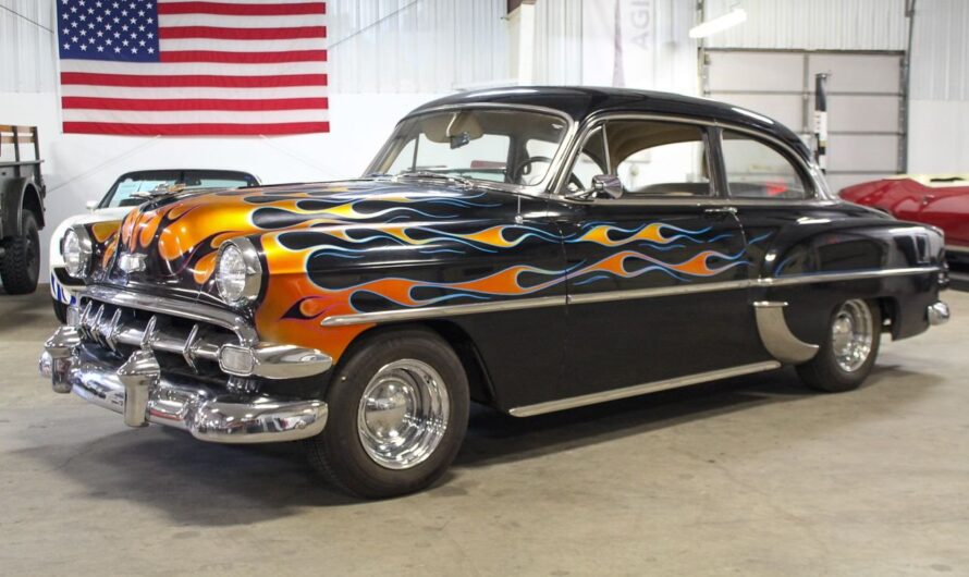 One Such Gem Is The 1954 Chevrolet Bel Air, Which Has Fading Paint