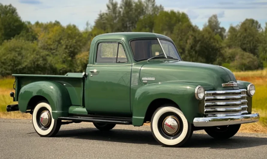 235-Powered 1951 Chevrolet 3100 Pickup 4-Speed