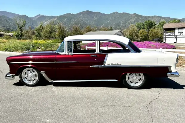 Supercharged LS3-Powered 1955 Chevrolet Bel Air 2-Door Sedan