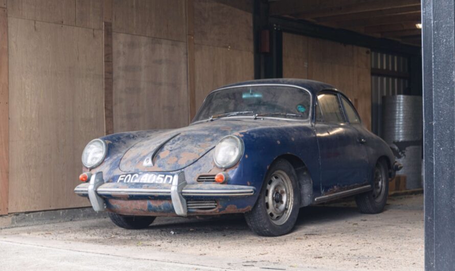 1965 Porsche 356 Discovered After 44 Years Is an All-Original Time Capsule