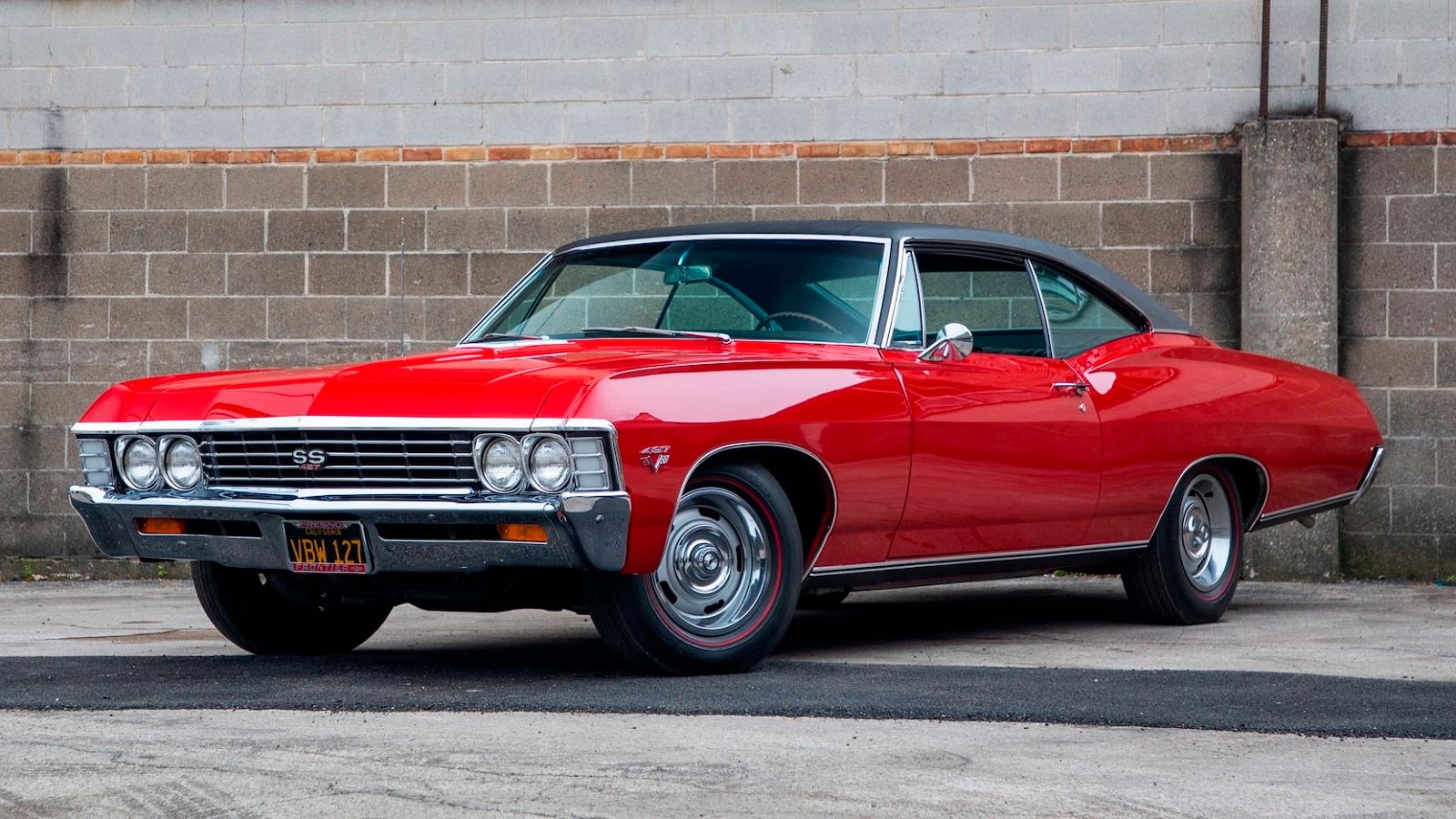 A parked 1967 Chevrolet 427 SS