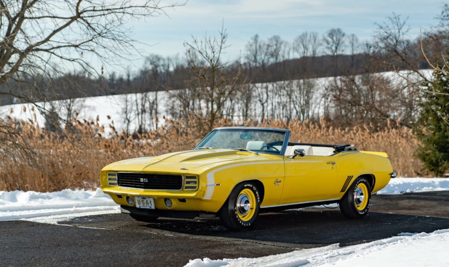 The 1969 Chevrolet Camaro Rs/Ss 396 Convertible Debuted Extremely Successfully With Great Competition