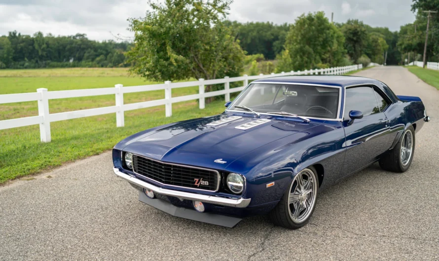 Meticulously Crafted Blue 1969 Camaro Z28 Pro-Touring Masterpiece