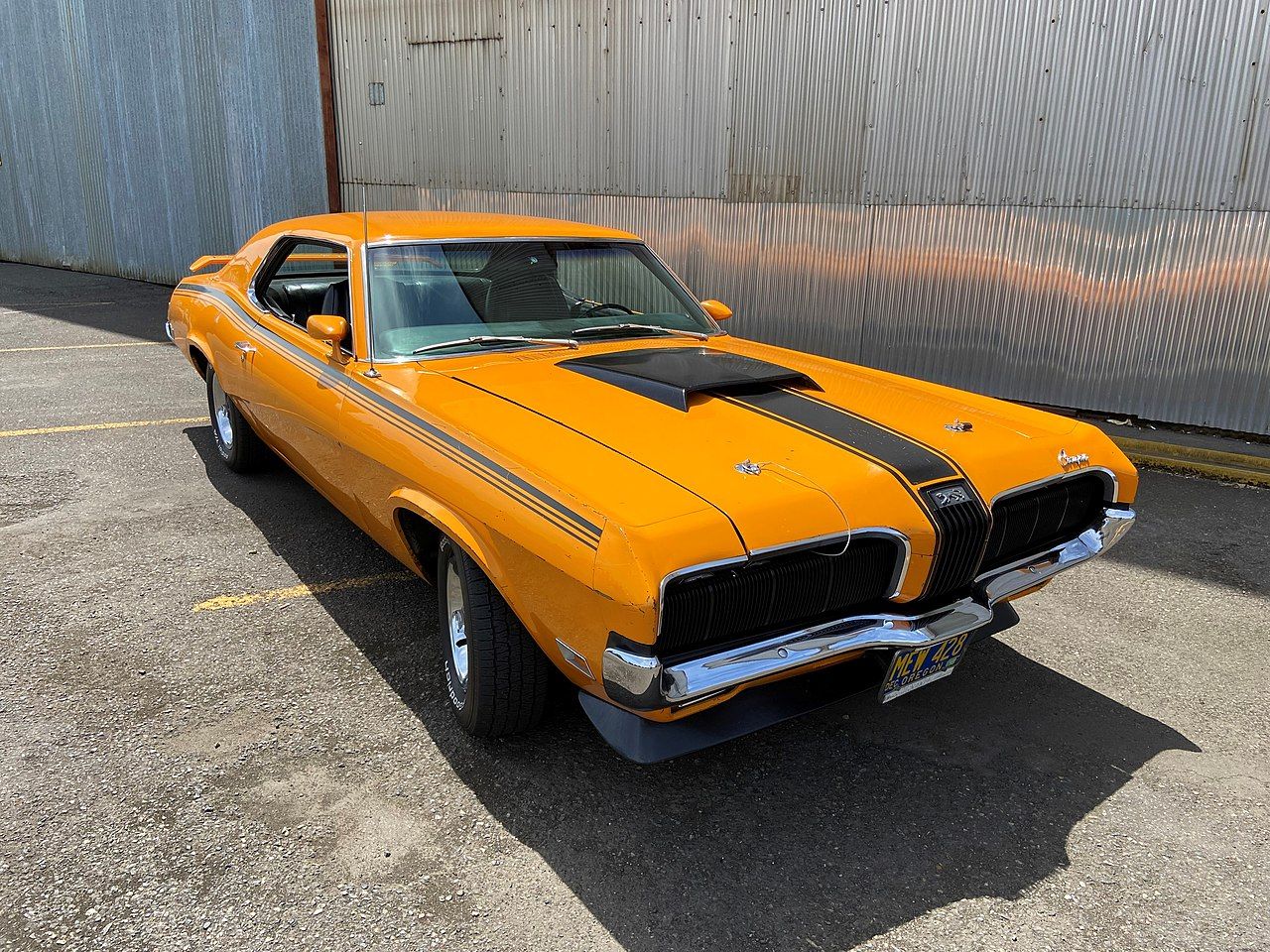 A parked 1970 Mercury Cougar Eliminator