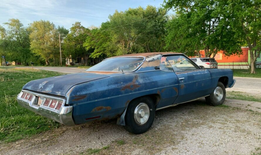 1973 Chevrolet Impala: A Polarizing Surprise, Potentially Resting in Silence for Decades