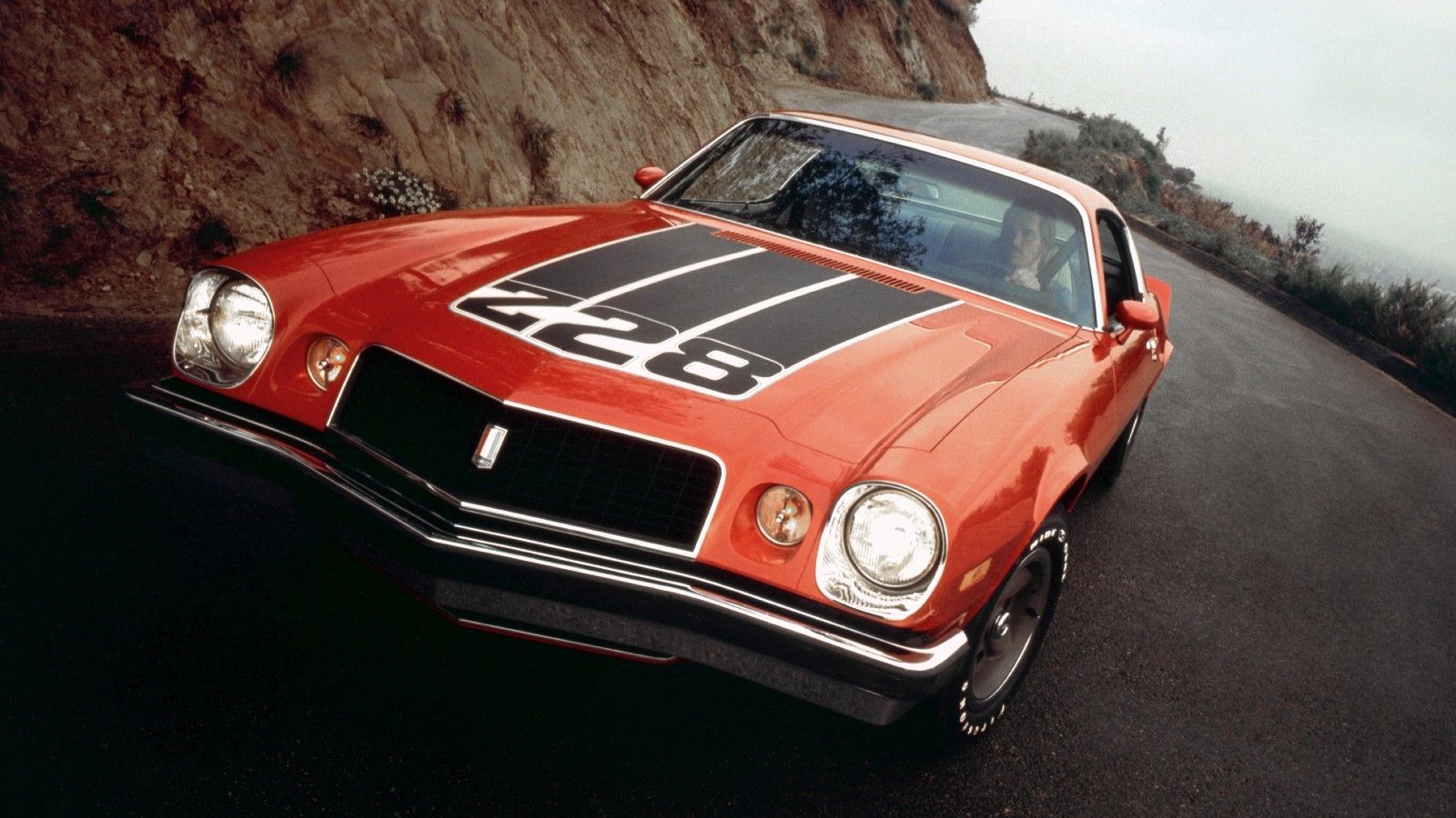 Red 1974 Chevrolet Camaro Z28