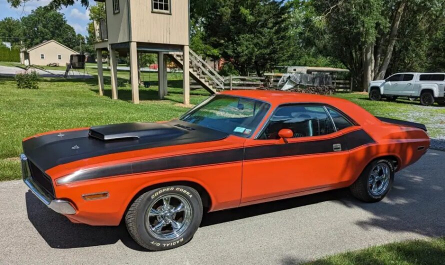 Unleashing Thunder: The 440-Powered 1974 Dodge Challenger 4-Speed’s Soaring Dominance