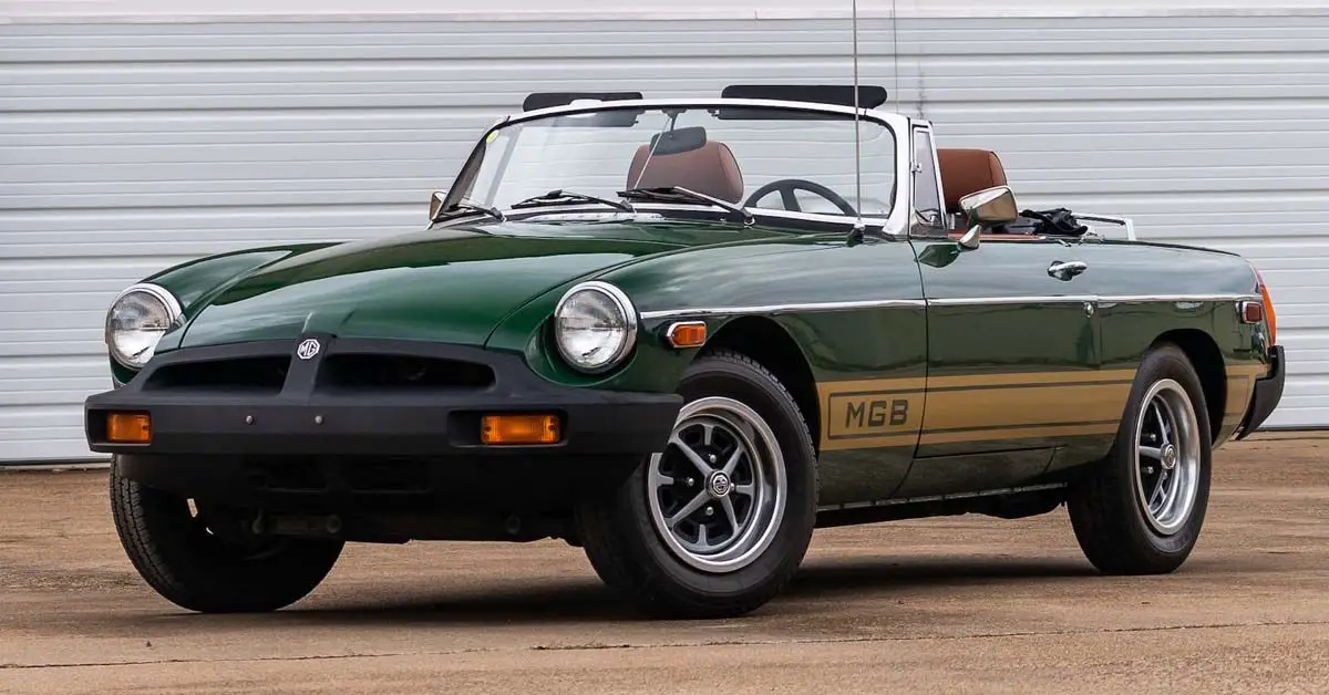 1977 MG MG B Convertible Sports Car