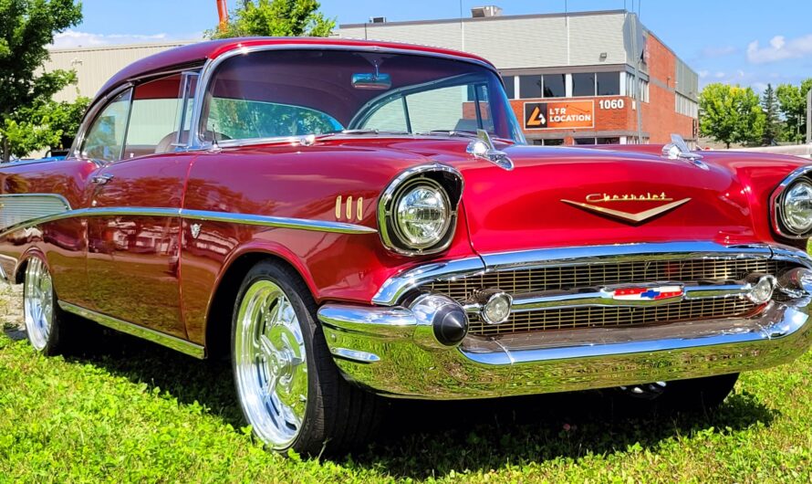 The Timeless Elegance of the 1957 Chevrolet Bel Air Revitalized for Modern Pleasure