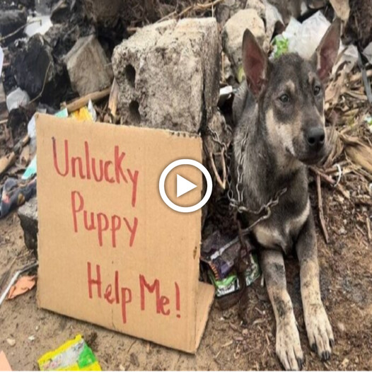 Help Me, I’m Unlucky’: A Tale of Rescue for an Abandoned Puppy Found with a Heartbreaking Note (Video)