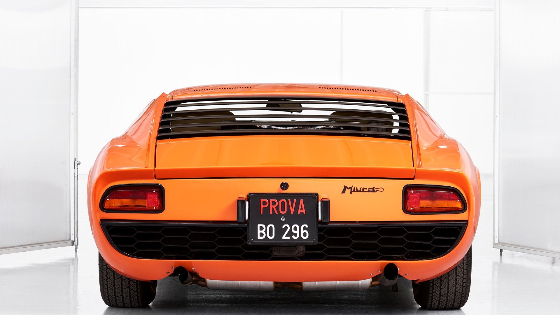 Lamborghini Miura P400 orange