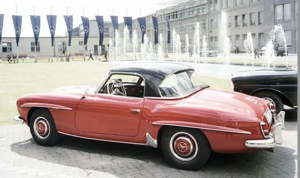 Biden also owned a Mercedes-Benz 190SL.