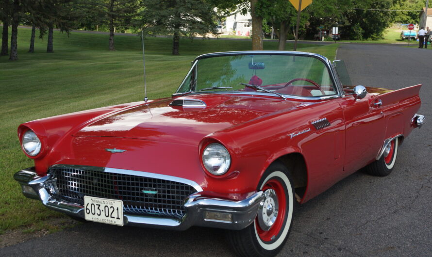 What’s special about the A Super Rare 1956 Ford Thunderbird that the rock awarded?