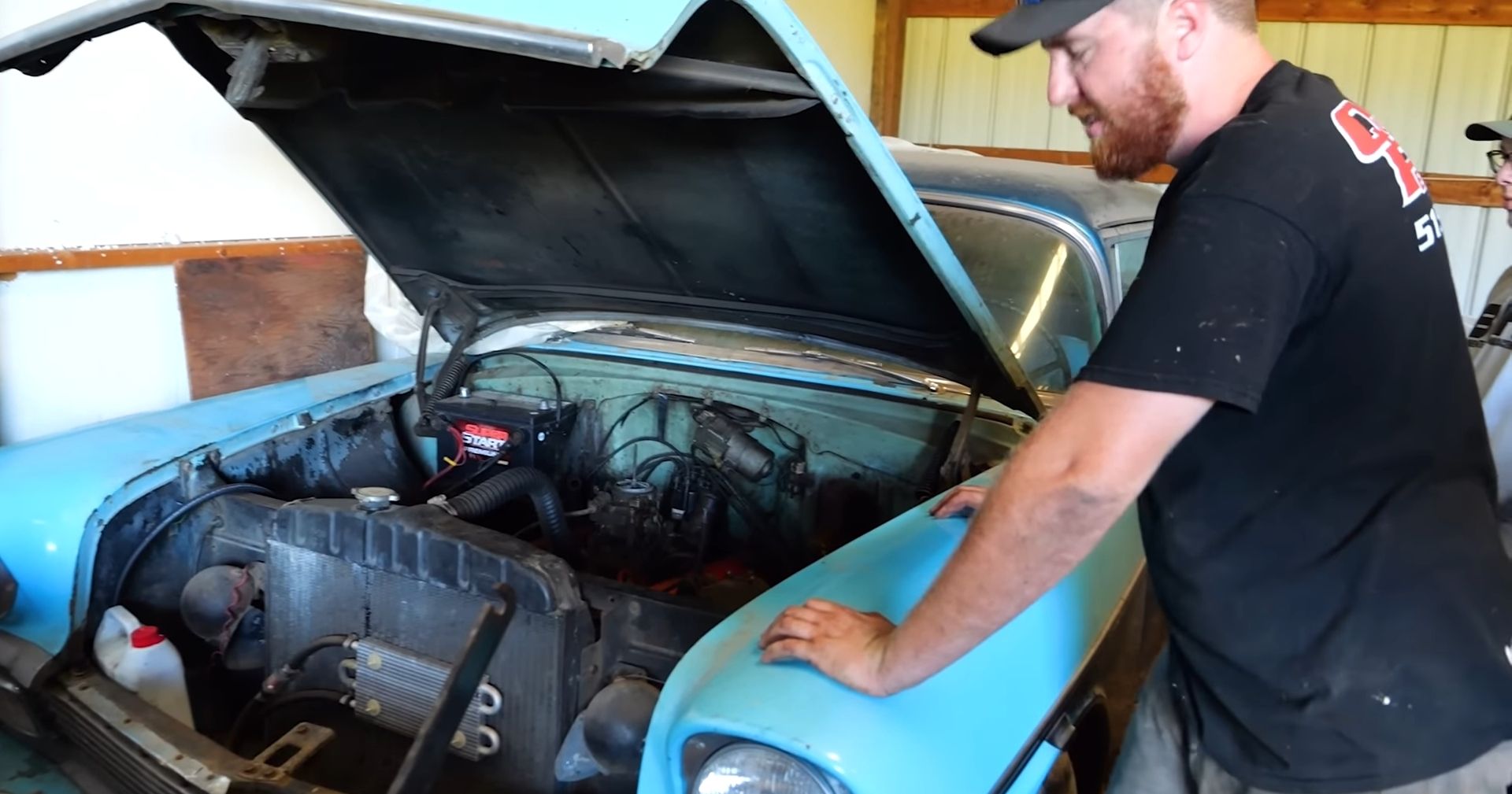 Barn Find Chevrolet Engine Bay