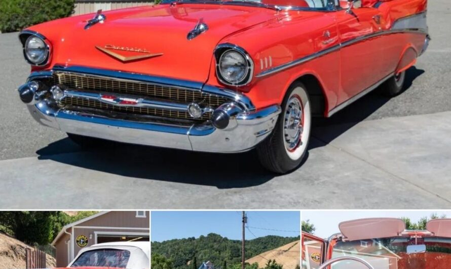 Fuel-Injected 1957 Chevrolet Bel Air 2-Door Convertible