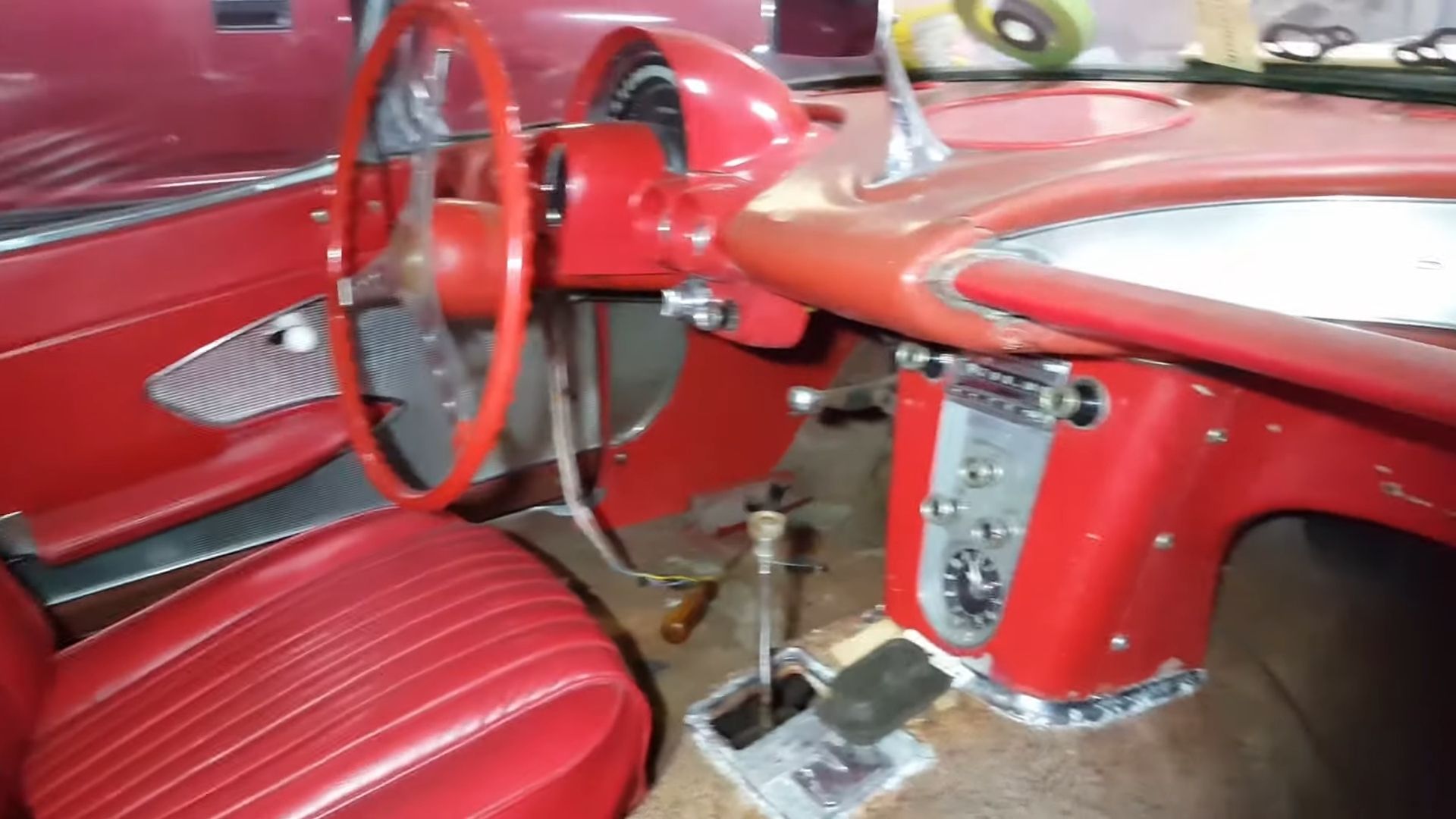 Chevrolet C1 Corvette Barn Find Interior