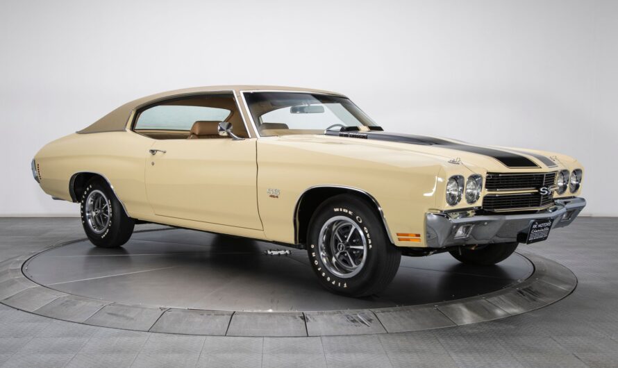 Gobi Beige 1970 Chevrolet Chevelle SS 454 Ls6 Incredibly Original