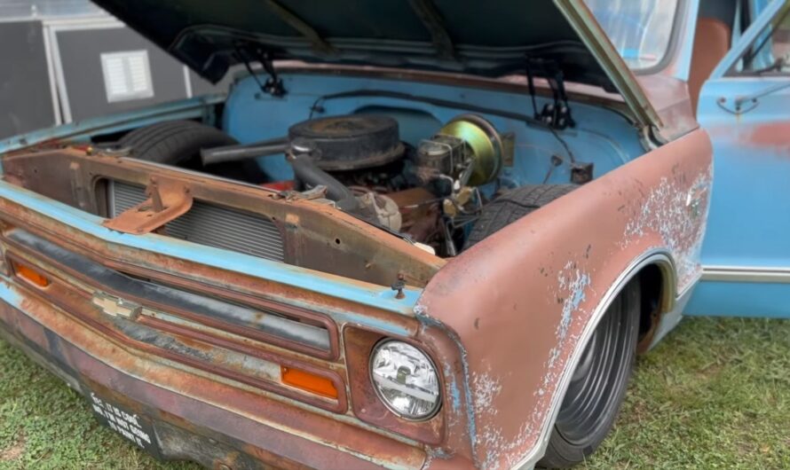 The Bagged Chevy C10, Where One Owner’s Touch Adds to Its Charismatic Exterior- Embracing Patina Perfection