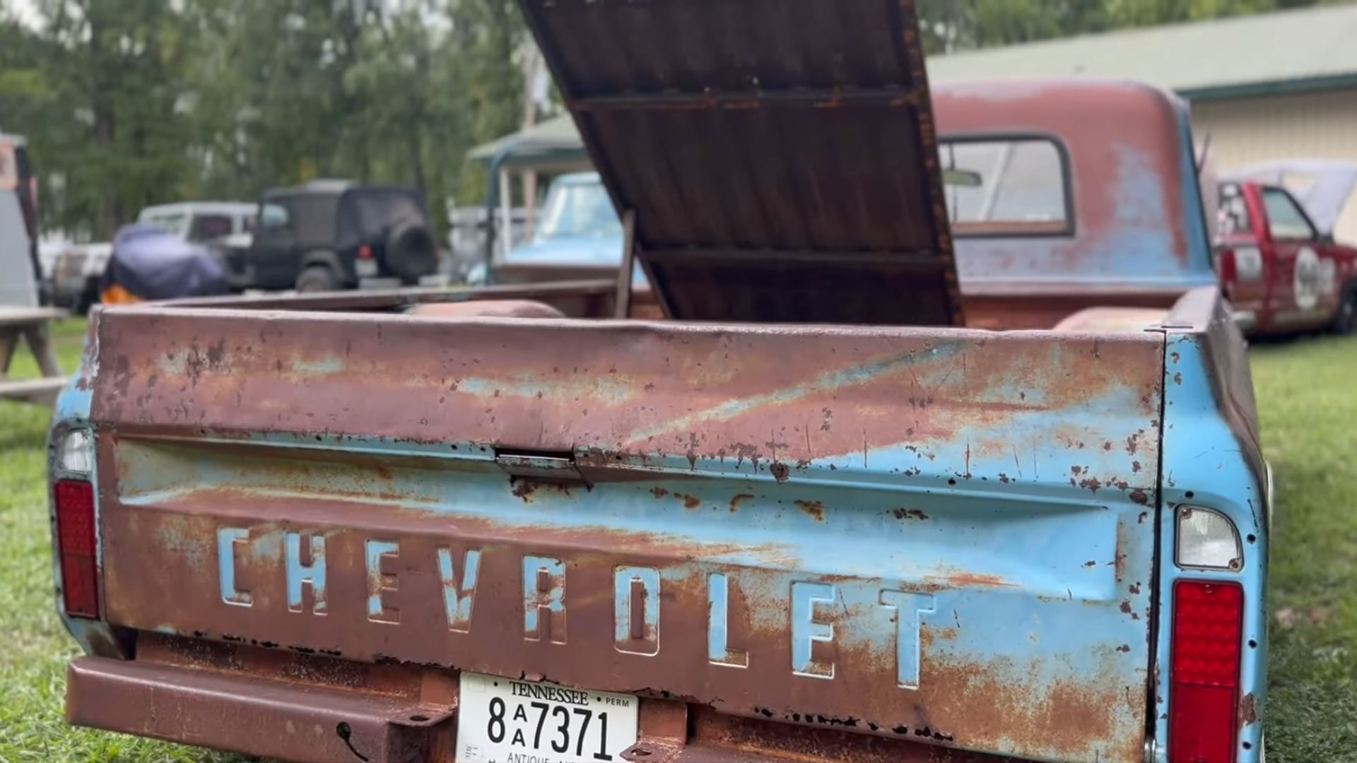 Patina Chevrolet C10 Rear View