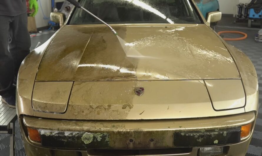 Detailers Breathe New Life into a Barn Find Porsche 944 After 15 Years of Decay