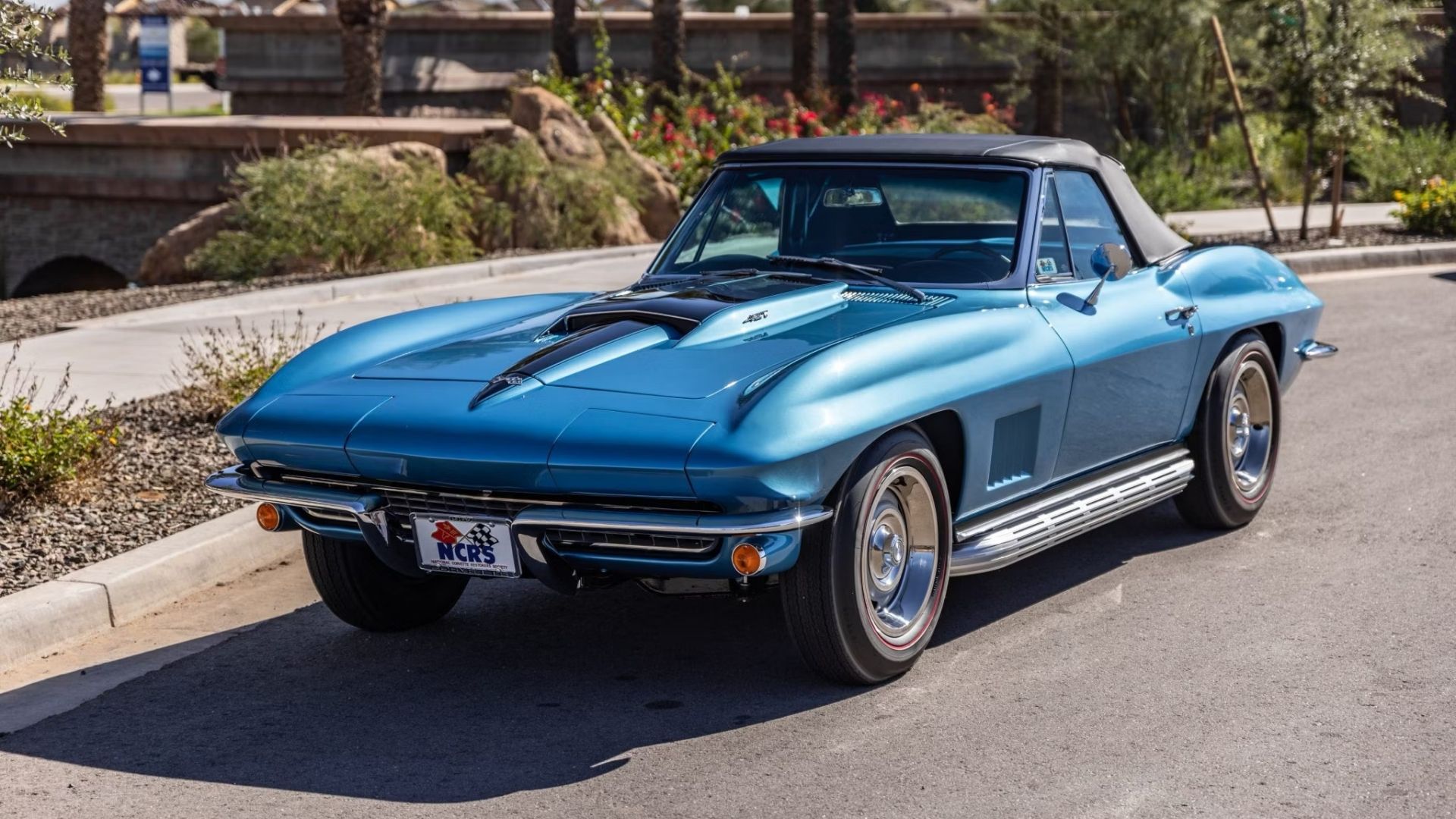 Blue 1967 Corvette L88 Stingray