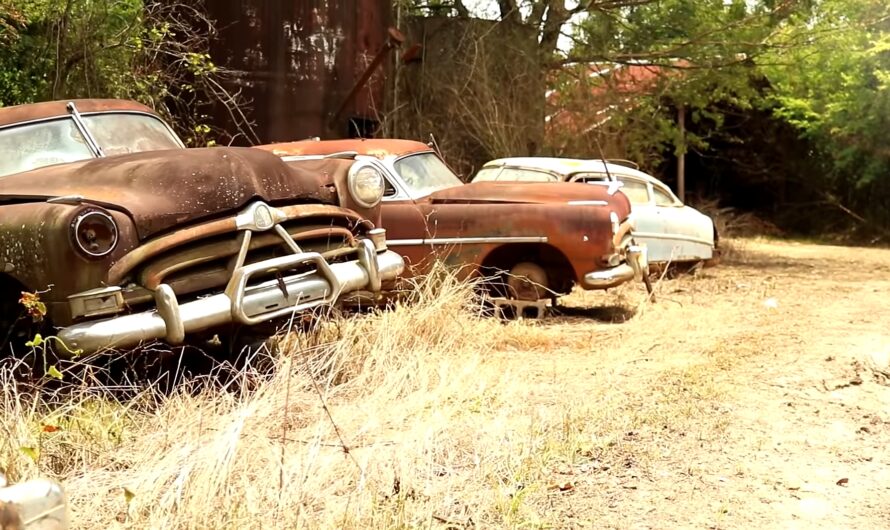 Terrified To See Rare Hudsons And Many Other Supercars Abandoned In A Ghost Ranch In Texas