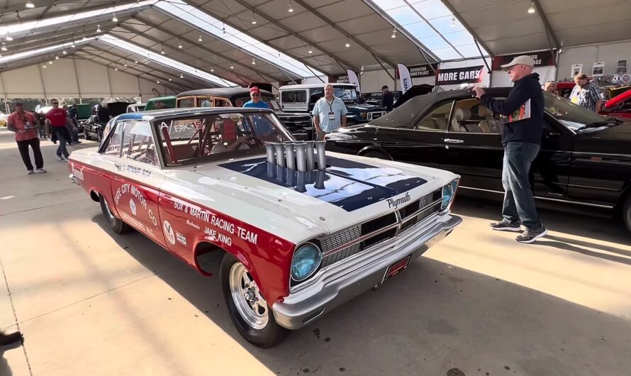 Unique ’65 Plymouth Belvedere A/FX Showcases 426 HEMI Power, Headed to Auction!